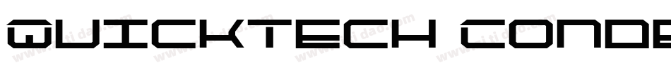 QuickTech Condensed字体转换